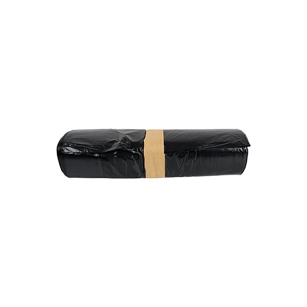 Sac poubelle 87 x 82 cm 100 l en PET 40µ noir (200 unités)