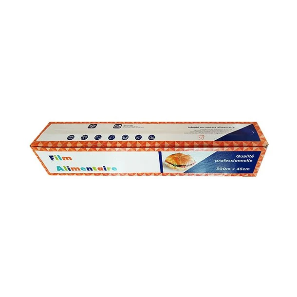 Rouleau film étirable transparent 300 x 0,295 cm (6 unités)