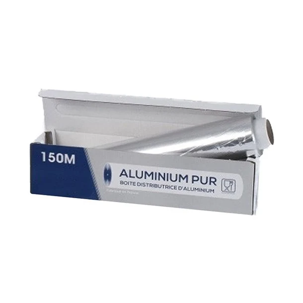 Rouleau d'aluminium 1500 x 44 cm (6 unités)