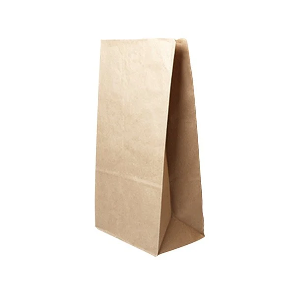 Sac en papier kraft brun sans poignée 20 x 16 x 40 cm (500 unités)