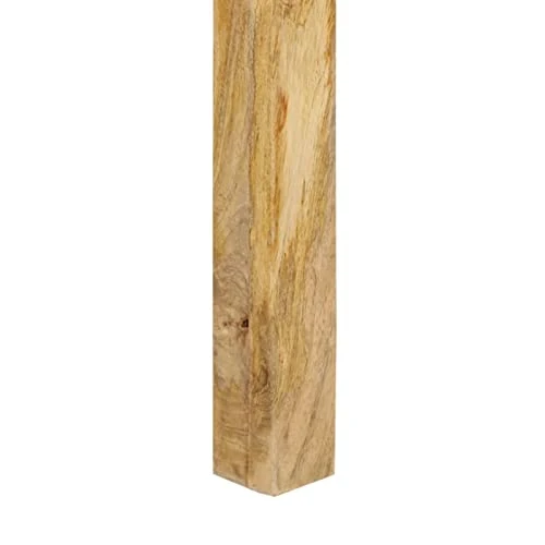 Gecheer Table à dîner 110x55x76 cm Bois de manguier Massif, Table de Cuisine Table à Dîner pour Salon à Manger, Café, Bistrot, Meubles de Maison