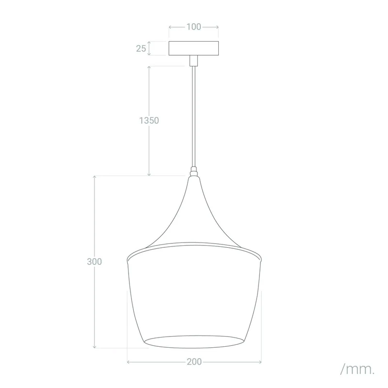LEDKIA LIGHTING - Suspension Métal Mercury | Design Élégant en Aluminium | Compatible Ampoule E27 (Non Incluse) | Hauteur Réglable | IP20 Intérieur, Noir, Aluminium