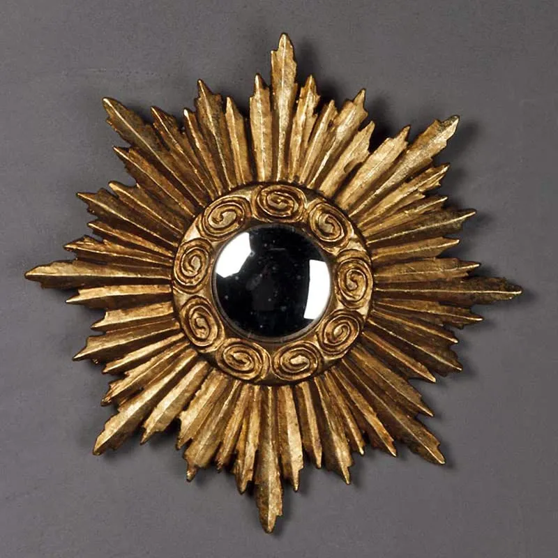 CHEHOMA Miroir Soleil Convexe résine 20cm