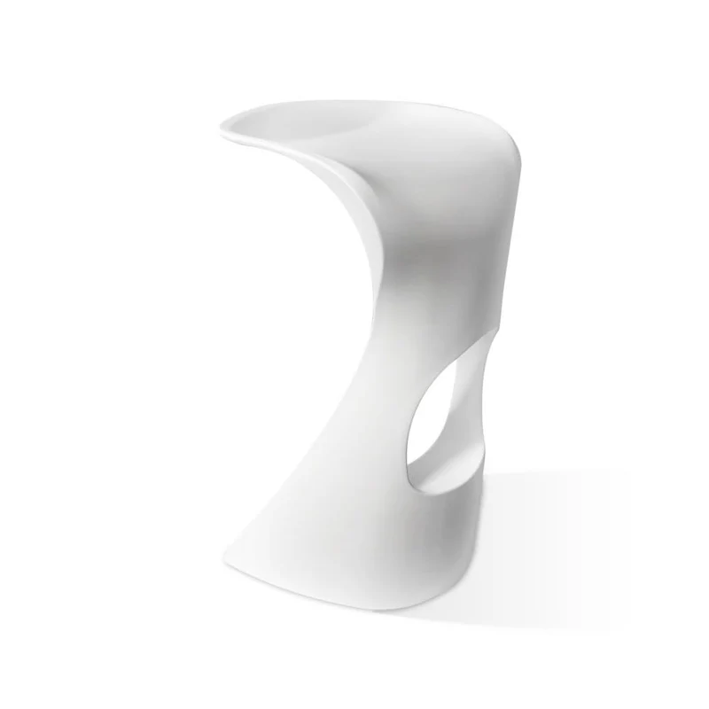 Giovanni Marchesi Lot de 4 Tabouret De Bar Design Hard Blanc
