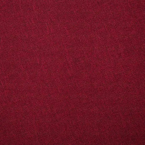 Générique Canapé à 2 Places Tissu Rouge Bordeaux,Meubles,Canapés,Rouge,34.5 KG,281393