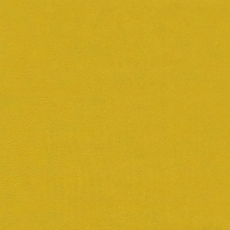 vidaXL Fauteuil à Oreilles avec Tabouret Chaise de Relaxation Siège de Salon Meuble de Salle de Séjour Maison Intérieur Jaune Moutarde Velours