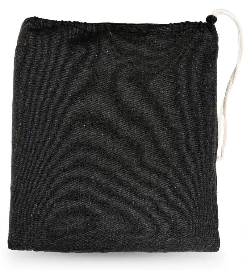 Hamac Suspendu - 200 x 150 cm - Hamac de Camping et Jardin Confortable - 250kg Capacité de Charge - 1-2 Personnes pour Intérieur, Balcon, Extérieur (Noir)
