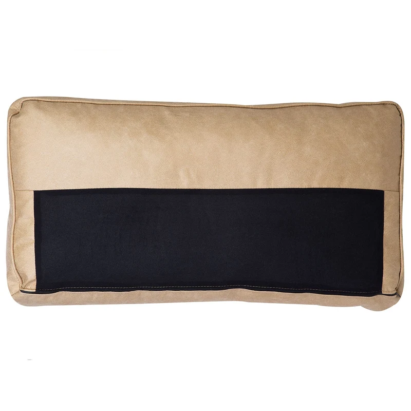 Beliani Canapé Fixe 3 Places en Cuir PU Beige Confort Optimal pour Salon au Design Moderne
