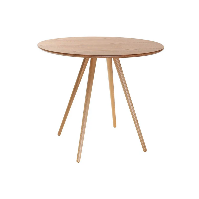 Miliboo Table à Manger Ronde Bois Clair D90 cm ARTIK