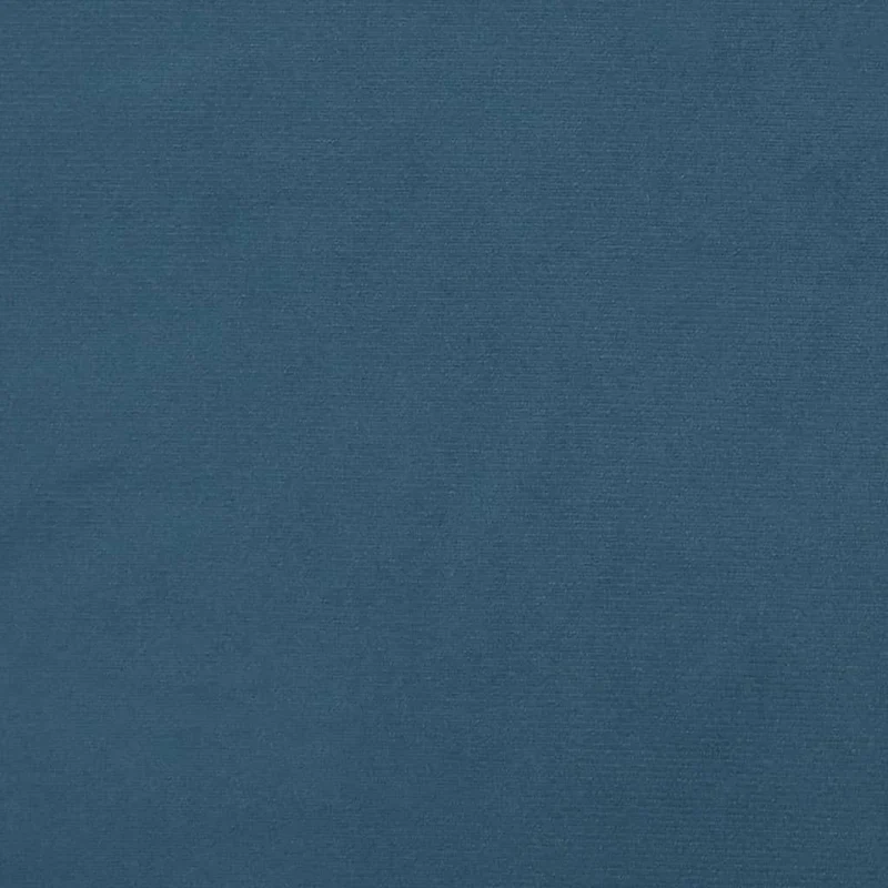 vidaXL Tête de Lit avec Oreilles Meuble de Chambre à Coucher Accessoire de Lit Double Tête de Cadre de Lit Bleu Foncé 163x23x118/128 cm Velours