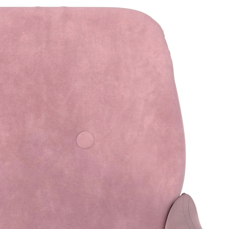 vidaXL Fauteuil Rose 62x79x79 cm Velours