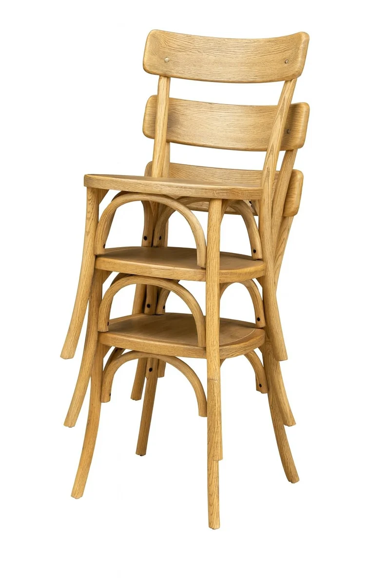 Biscottini Chaise Thonet Vintage L48xPR55xH88 - Salle à Manger en Bois - Cuisine Shabby Chic - Bureau - Meubles de Cuisine