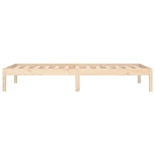 DYRJDJWIDHW Lit de Jour sans Matelas 90x200 cm Bois de pin Massif, canapé Convertible Salon, Cadre Robuste avec Lattes, Espace Rangement intégré, Meuble Multifonction Chambre