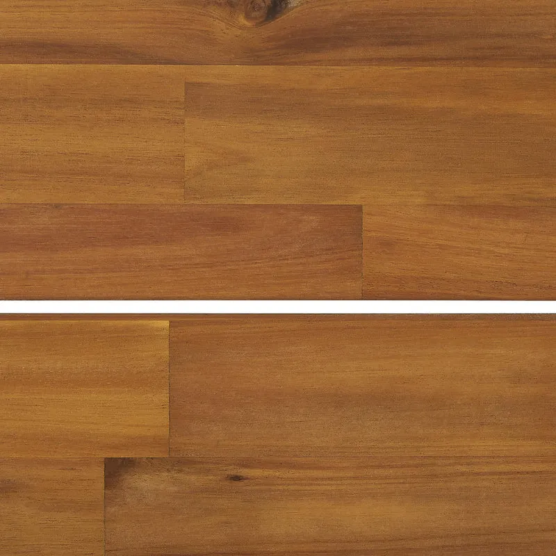 Beliani Banc de Jardin Design en Bois d'Acacia Clair 160 cm Look Naturel et Très Tendance pour Intérieur et Extérieur au Style Rustique et Boho
