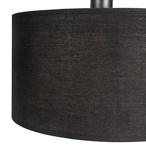 Qazqa vinossa - Lampe arquée - 1 lumière - H 1800 mm - Noir - Moderne - éclairage intérieur - Salon