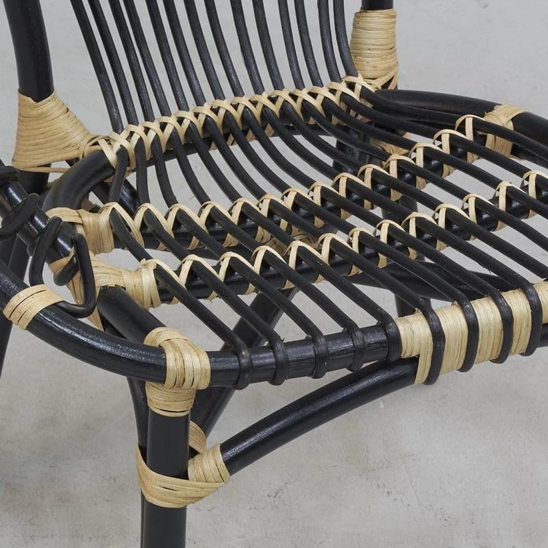 AUBRY GASPARD Fauteuil Rond en rotin Jazz