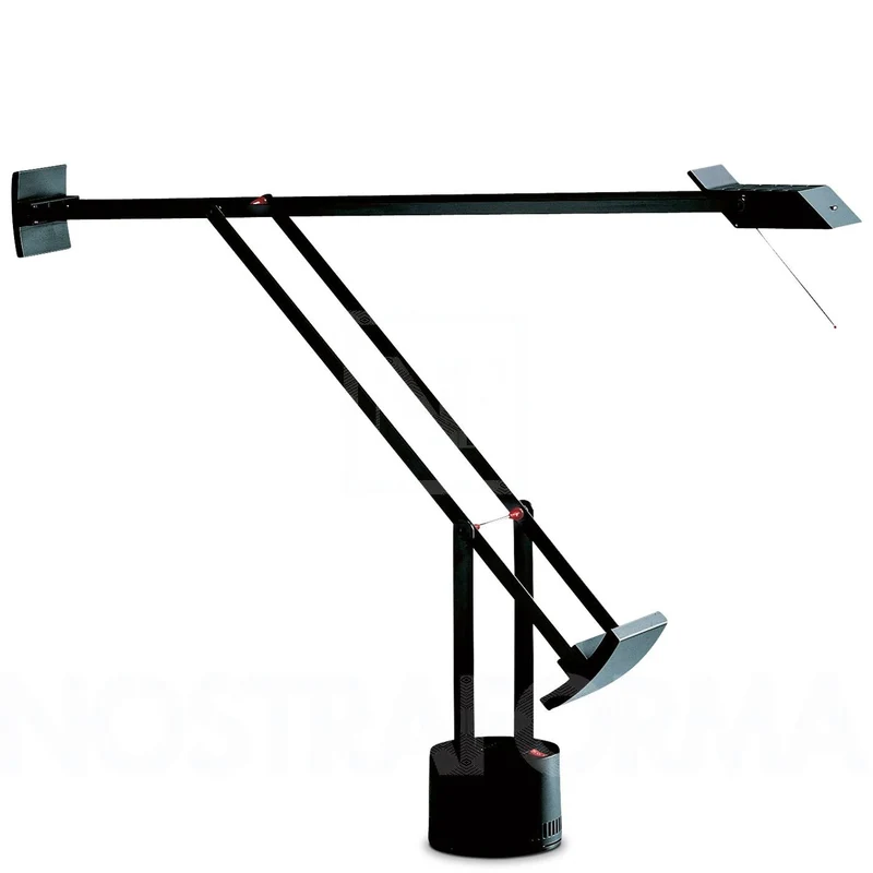 Artemide Tizio LED - Lampe de bureau, noir laqué 3000K 400lm
