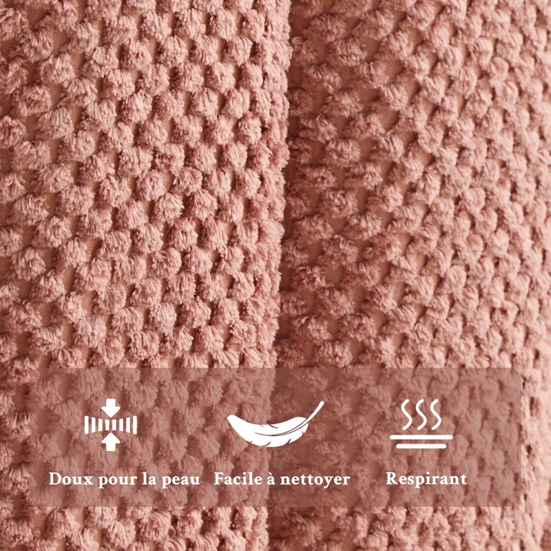 Ckaff Fauteuil de Salon avec Coussin, Fauteuil Coiffeuse avec Dossier Pétale, Chaise Coquillage avec Pied Bois Chaise Coiffeuse Coussin Confortable pour Salon Bureau Chambre (Rose, Lot de 1)