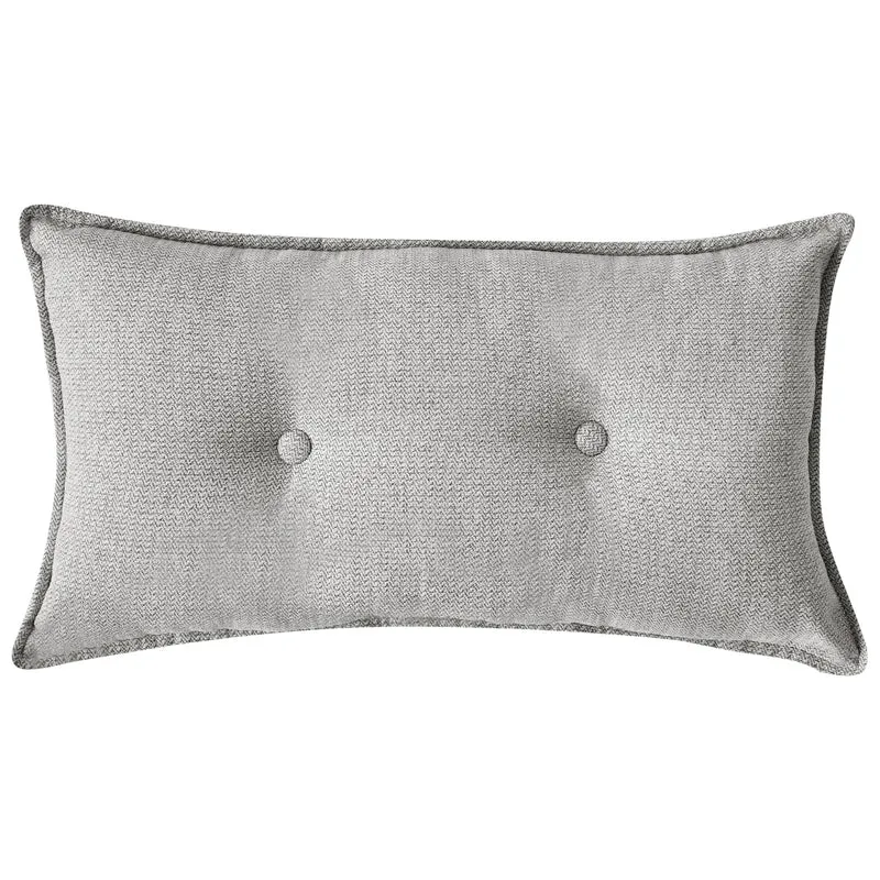 Canapé d'Angle Côté Gauche 3 Places avec Coussins Rembourré en Tissu Gris Clair Dolva