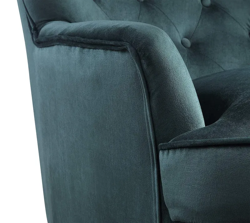 Fauteuil Leo de la Collection Atlantic Home, Vert forêt