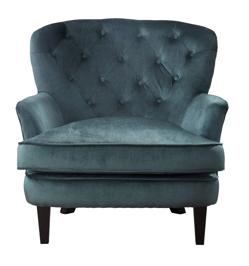 Fauteuil Leo de la Collection Atlantic Home, Vert forêt