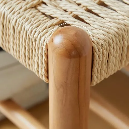 Nizer Banc à chaussures en bois pour couloir, salon, porche, entrée, siège robuste, peut supporter jusqu'à 90,7 kg, finition noyer clair, 100 cm