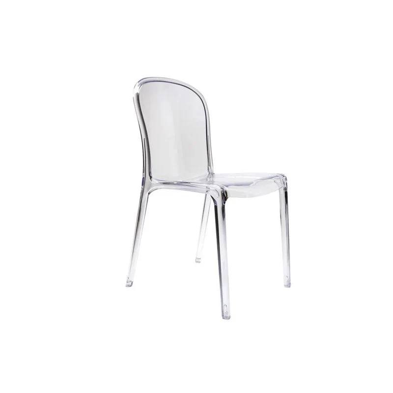 Chaises empilables Design Transparentes (Lot de 2) THALYSSE