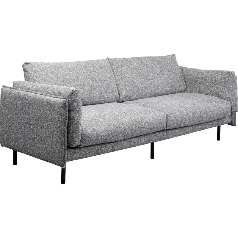 Kare Design Canapé Pola 2 Places Gris