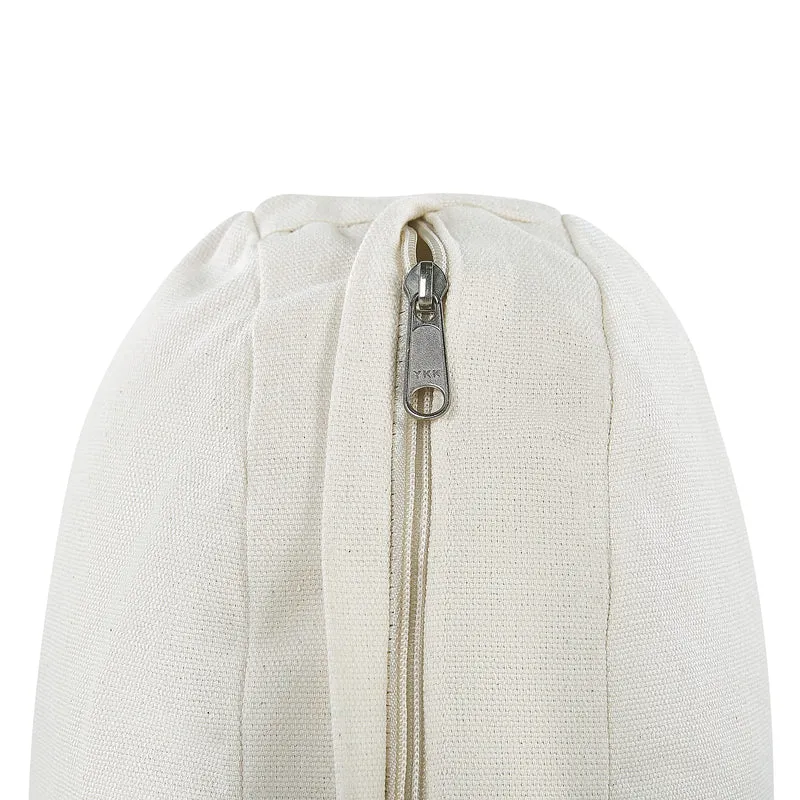 Beliani Fauteuil en Rotin Naturel pour Intérieur et Extérieur avec Repose-Pieds et Coussins Blanc-Cassé Ribolla
