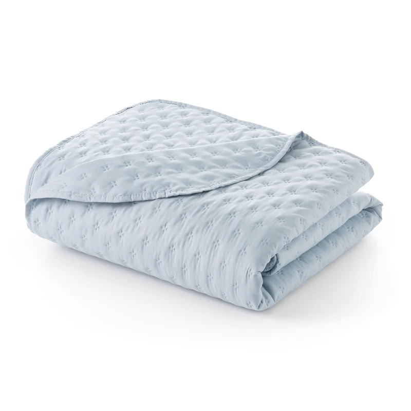 Todocama Underzy - Couvre-lit boutis Fin avec Motif étoiles, pour Printemps, été, Automne et Hiver. 100% Microfibre Extra Douce - Housse de lit Multifonction pour lit de 140/150/160-250 x 260 cm