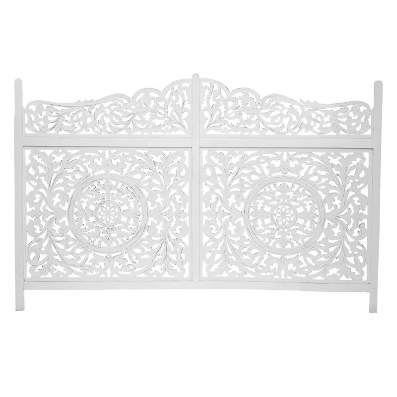 Atmosphera - Tête de lit Fanny - Blanc 123x182 cm