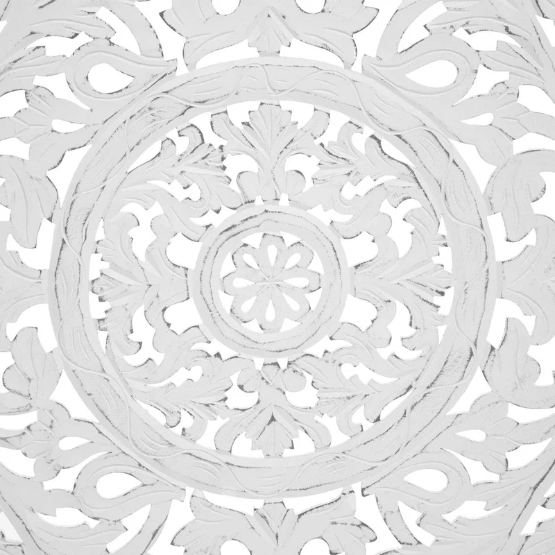 Atmosphera - Tête de lit Fanny - Blanc 123x182 cm