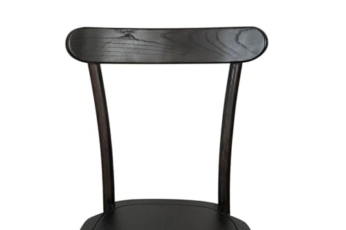 Biscottini Chaises de salle à manger bois massif 90x44x43 cm - Chaise cuisine et salon - Chaises en bois d'extérieur et intérieur - Chaise rustique Cross - Chaise rembourrée en bois vintage