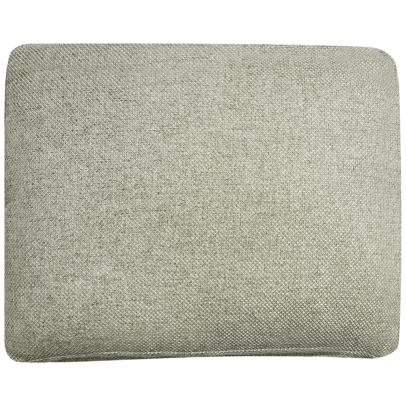 Beliani Chaise Longue à Droite en Tissu Pieds en Métal Vert Ewron