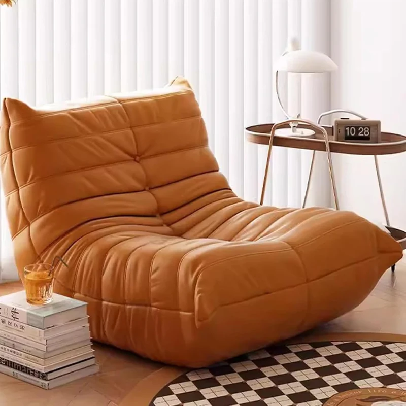 Fauteuil Togo, Fauteuil Poire d'angle, Canapé d'angle Confortable, Lounge Ergonomique en Mousse, pour Salon, Chambre, dortoir, Salon, Bureau