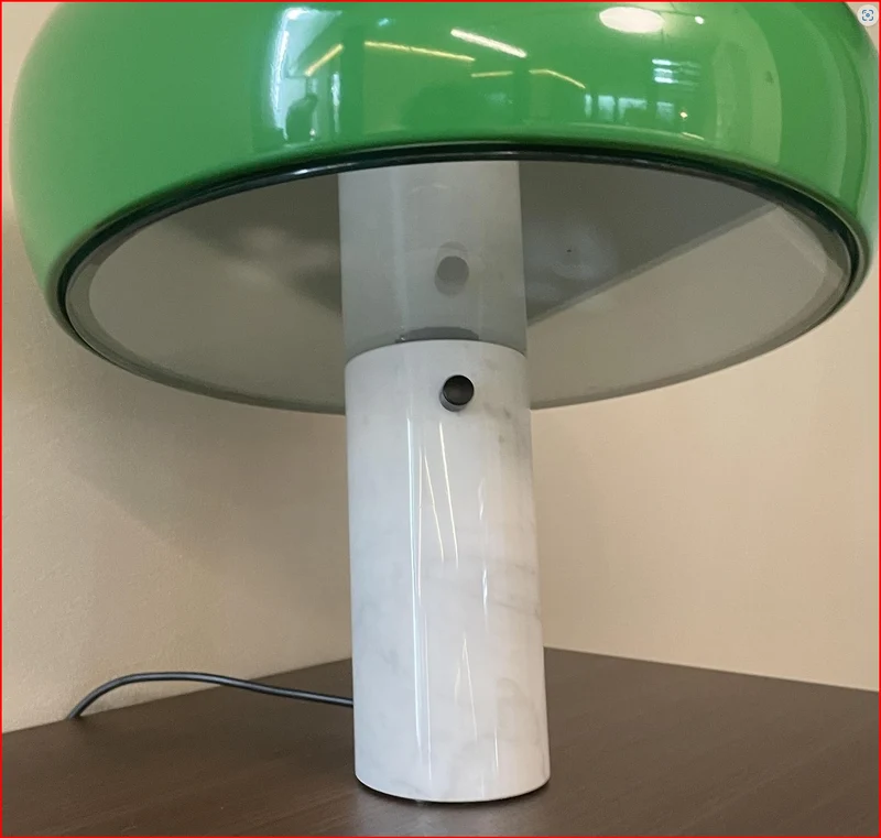 Flos Snoopy Touch Lampe de Table Dimmable Vert S By Achille Castiglioni & Pier Giacomo