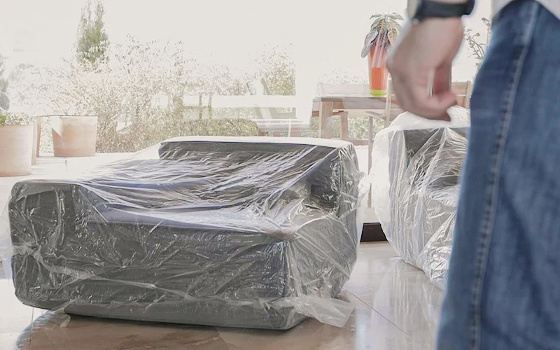 Galyar Canapé Modulaire Chic avec Méridienne – Moderne, en Mousse Compressée, Livraison en Carton, sans Montage (Bouclé Vert Anglais, Chaiselongu Droite)