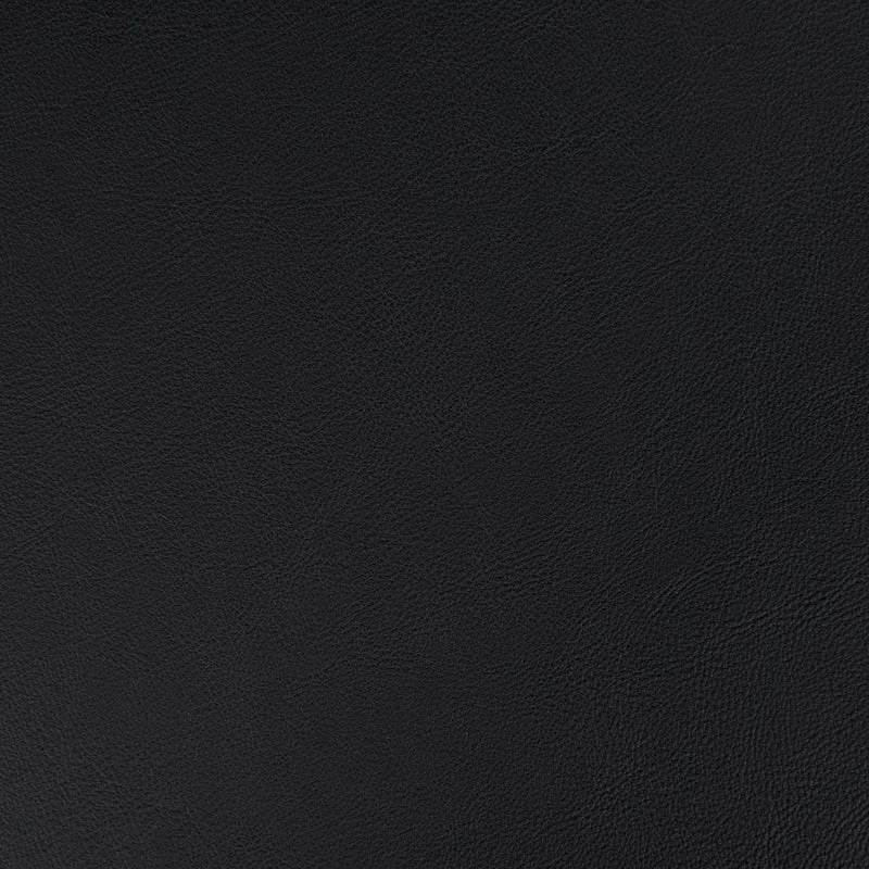Beliani Chaises de Salle à Manger en Matière Synthétique et Cuir PU Noires Lot de 4 Morill