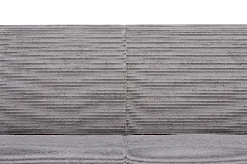 EVERGREENWEB - Canapé convertible en matelas Clic Clac | Canapé Lit 3 places Style Scandinave Design moderne | Canapé rembourré avec pieds escamotables et pieds en bois | Click Velvet Gris