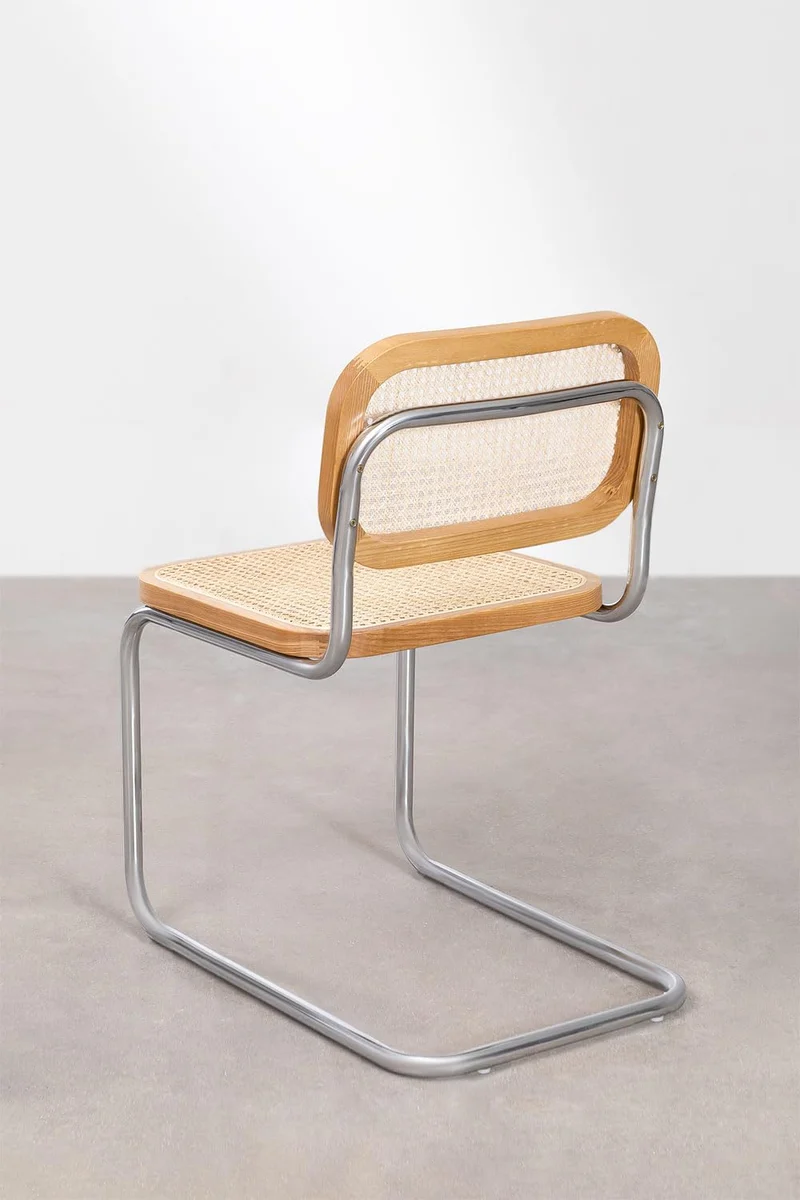 SKLUM Chaise de Salle à Manger en Rotin Tento Bois Naturel