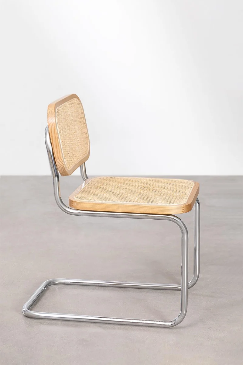 SKLUM Chaise de Salle à Manger en Rotin Tento Bois Naturel