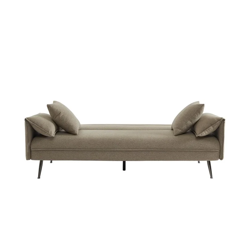 PRICE FACTORY just for you Canapé 3 Places Convertible Beige Collection Silas