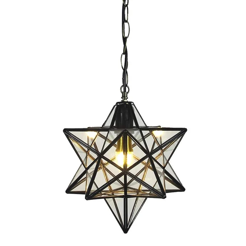 MM étoiles Cristal Diamants Lustre Plafonnier Lumières Loft pour couloir Allée Barre de porte Chambre à coucher Restaurant Salon