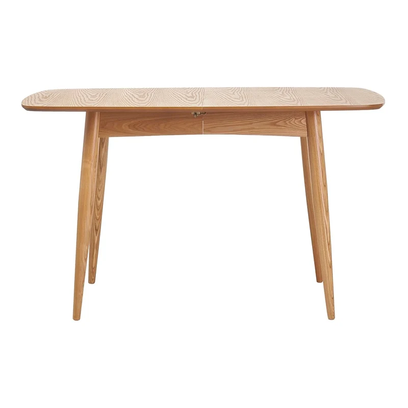Miliboo Table à Manger Extensible frêne Naturel L130-160 cm NORDECO