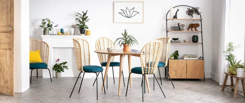 Miliboo Table à Manger Ronde frêne D120 cm Livia