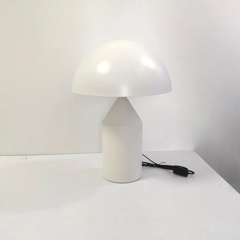 Lampe De Table En Or Blanc Noir Lampe De Table Champignon Créative Pour Chambre Étude Salon Décoration Lampe De Bureau