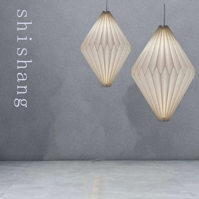 GETBSTOOP Abat-jour suspendu origami abat-jour de plafond nordique créatif papier origami lanterne abat-jour pliable suspension art décor plafonniers couverture lampe protecteur