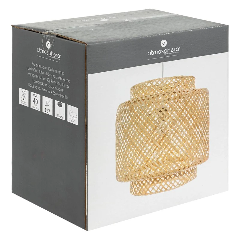 Atmosphera - Suspension Liby - bambou D40 cm