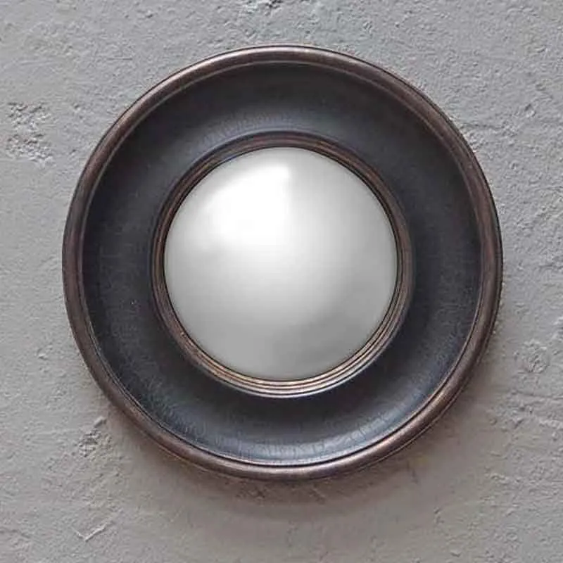 CHEHOMA Miroir sorcière Convexe Rond 39cm