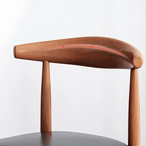YibaoKids Fauteuil de Fer Squelette Dossier Chaise Tabouret Cosmétique Chaise de Loisirs Table et chaises de Salle à Manger Tissu en Coton et Lin Convient pour Restaurant/hôtel/café/étude (Noyer),C